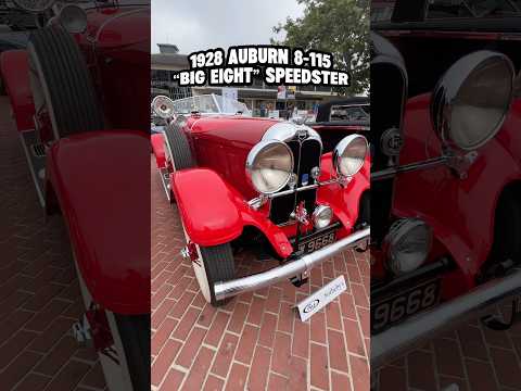 1928 Auburn 8-115 “Big Eight” Speedster! SOLD IN MONTEREY!