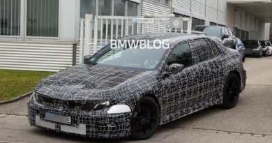2027 BMW M3 Electric Reveals Production Neue Klasse Headlights in New Spy Photos