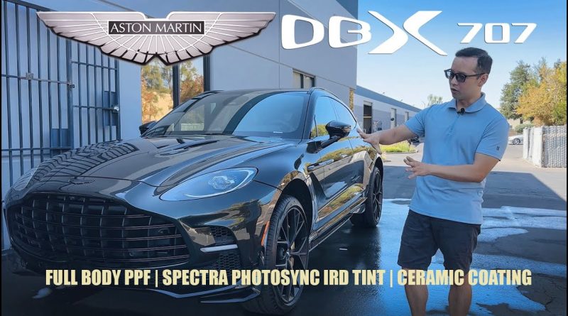 Aston Martin DBX 707 – PPF, Tint, Ceramic Coating