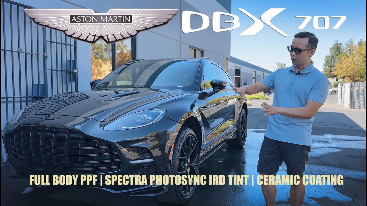 Aston Martin DBX 707 – PPF, Tint, Ceramic Coating