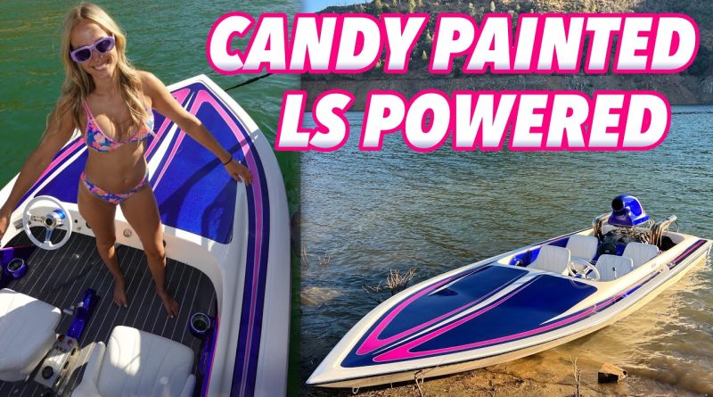 Dear Santa: Jet Boat Please! I Built a Hot Rod Jet Boat! Check Out The Build On This One! 5.3 LS, Candy Paint, Headers, And Custom Interior!