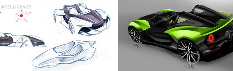 Designing for a startup car company