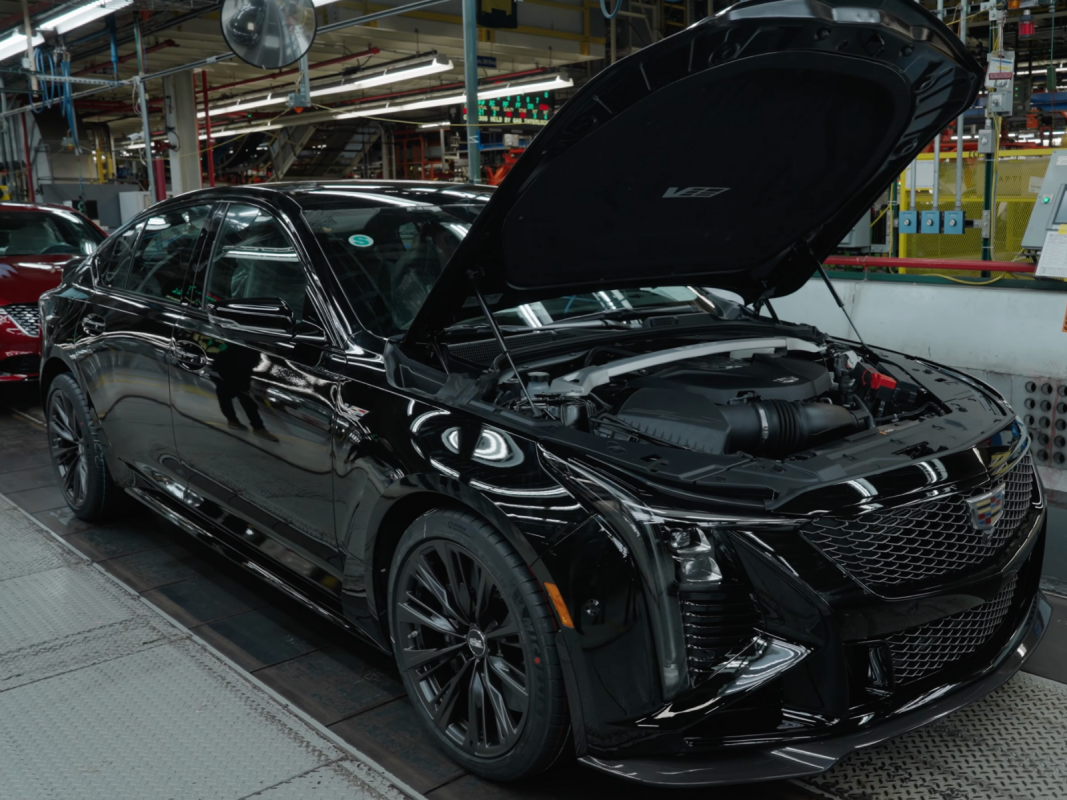 Inside the Factory Where Cadillac Builds the Last Manual V8 Sport Sedan