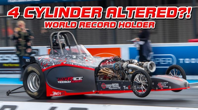 NEW WORLD RECORD! This VW 20VT Powered Bantam Altered Breaks Into the 6s At Santa Pod!