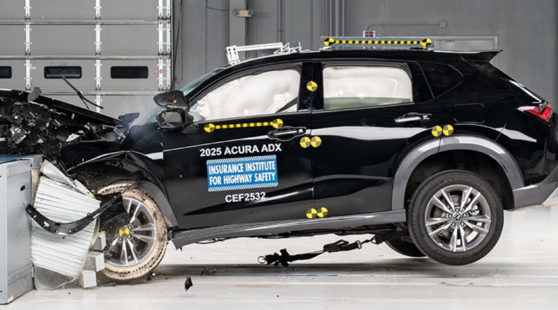 One Rear-Seat Detail Cost the 2025 Acura ADX IIHS’s Highest Safety Rating