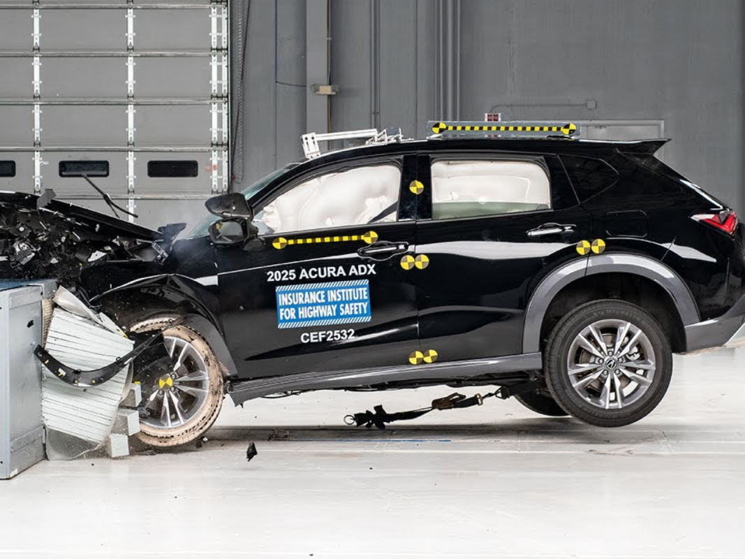 One Rear-Seat Detail Cost the 2025 Acura ADX IIHS’s Highest Safety Rating
