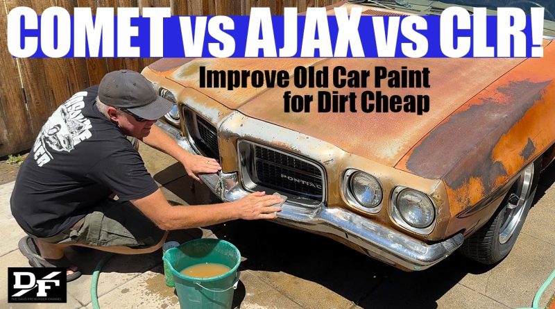 Patina Paint Tech: The Famed FREIBURGER COMET WASH, Plus Testing Other Cleaners With Before And After Tests!