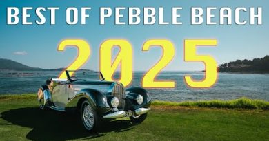 PEBBLE BEACH 2025 | 0M+ in Collector Cars on Display