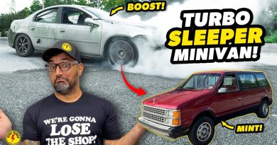 Swapping SRT4 TURBO POWER Into A MINT 1985 Dodge Minivan!! Building an EPIC Family Hauler With A Crusty SRT4.