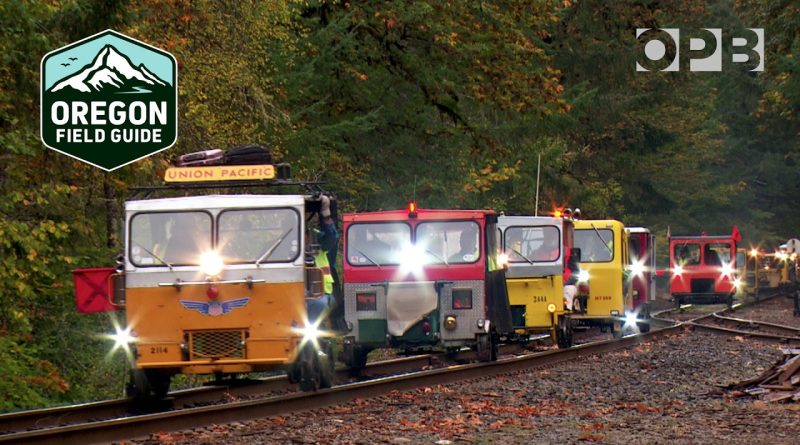 These Railroad Speeders Got A Unique View Of The Oregon Coast While Spreading Christmas Cheer!