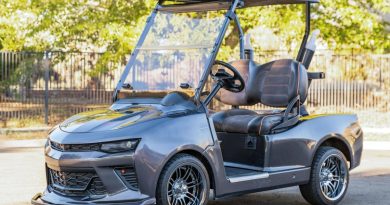 This Golf Cart Looks Like a Sixth-Gen Chevy Camaro