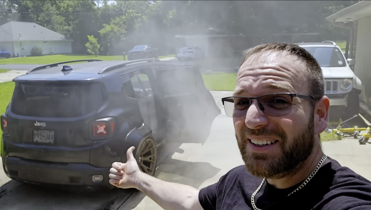 This Hemi-Swapped Jeep Renegade Is a Dodge Charger R/T in Disguise