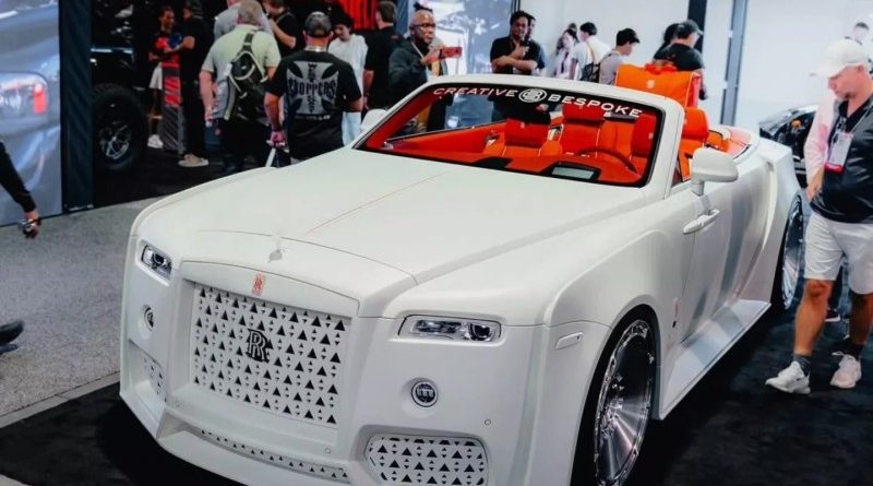 This Widebody Rolls-Royce Dawn Completely Ditches the Iconic Grille