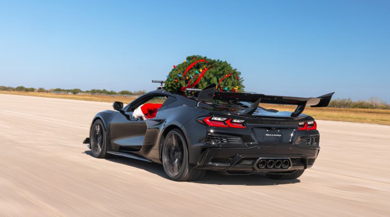 Watch A Christmas Tree Hit Nearly 200 MPH