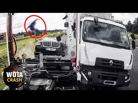 100 IDIOTS IN CARS Get Blocked Trying to Skip the Line | Best of Car Crashes