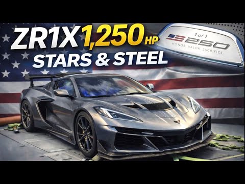 1250 Horsepower Corvette ZR1X Stars & Steel Takes Things to Another Level