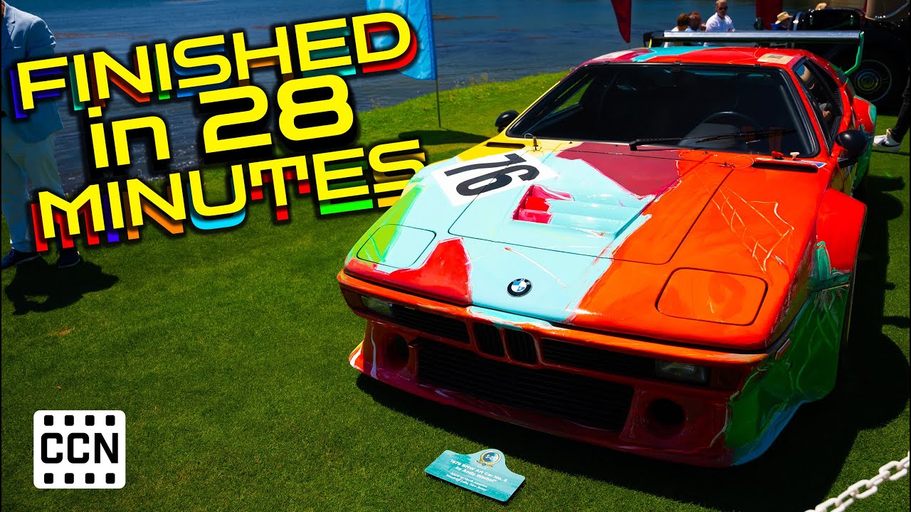 1979 BMW Art Car No. 4 by Andy Warhol