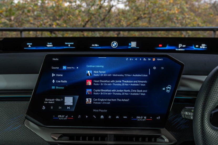 2026 BMW iX3 Gets Global Player In-Car Streaming App