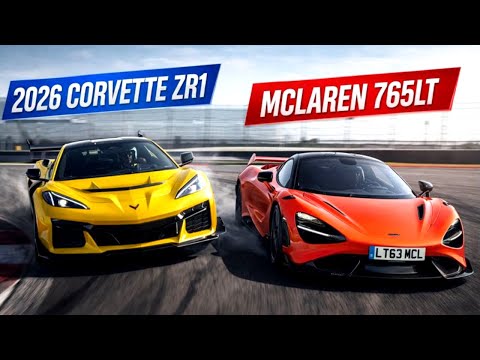 2026 Corvette ZR1 vs McLaren 765LT Two Supercars Two Philosophies