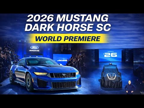 2026 Ford Mustang Dark Horse SC World Premiere