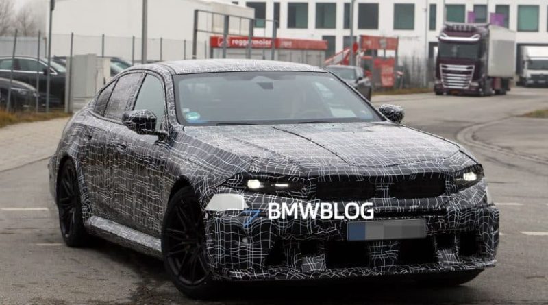 2028 BMW M5 Rendered Without The Neue Klasse Grille