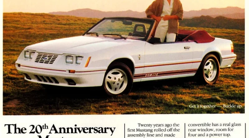 AutoHunter Spotlight: 1984 Ford Mustang GT350 20th Anniversary Edition