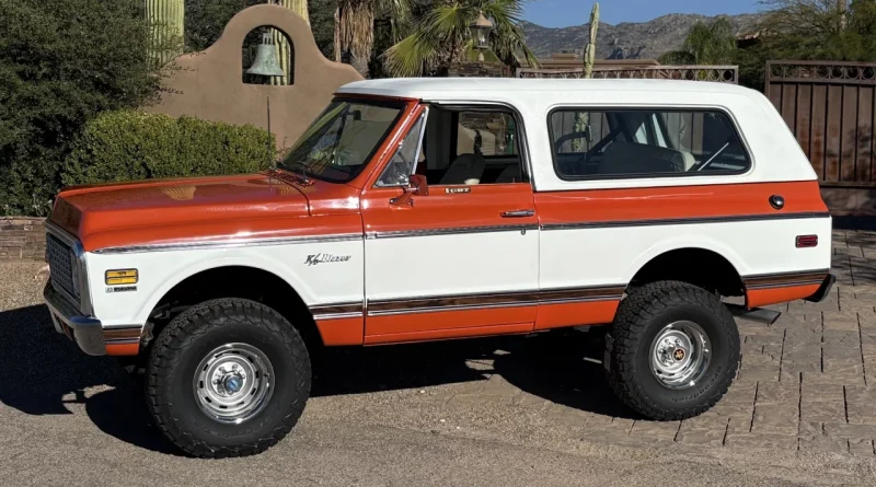 Bid on This Restored 1972 Chevrolet K5 Blazer CST at Barrett-Jackson