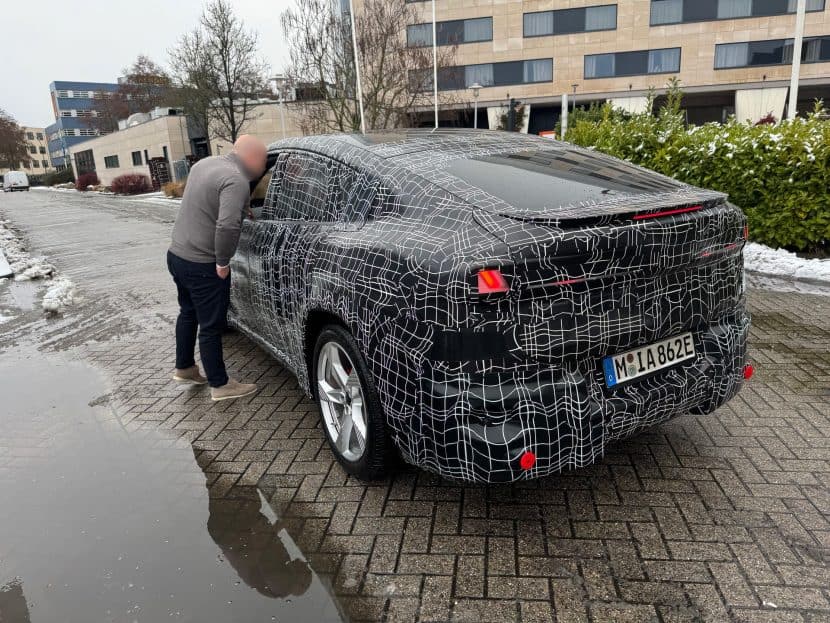BMW iX4: First Electric Sports Activity Coupe Spotted