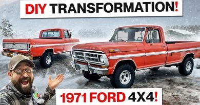 Budget Friendly 1971 Bumpside Ford F100 4WD Transformation! DIY Paint Revival And New Wheels And Tires!