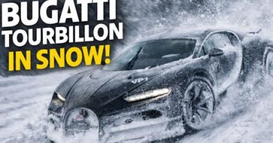 Bugatti Tourbillon Tested in Snow and It Sounds Incredible