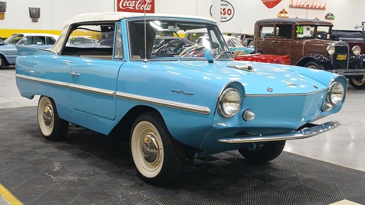 Car Connections: Amphicar, Jaguar, and BMW