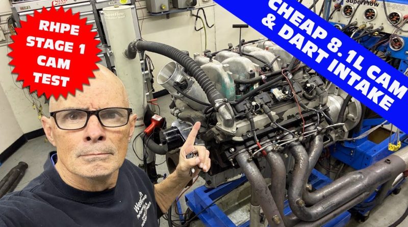 CHEAP 8.1L CAM TEST-HOW TO ADD 30 HP AND 30 LB-FT FOR TOWING. 8.1L DART CARB INTAKE VS EFI-WHO WINS?