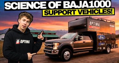 Desert Racing Tech: The SCIENCE Behind BAJA 1000 Support Vehicles! Check Out The Optima Batteries, Ford, Steel-It, Polvoorde Racing Support Rig.