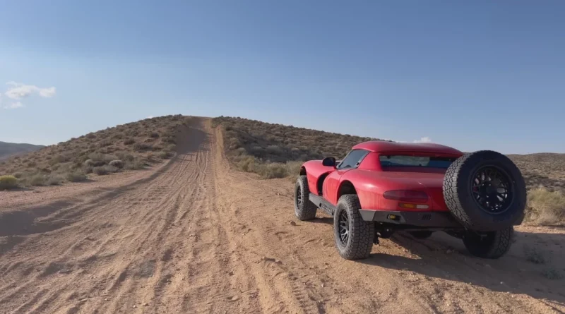 First-Generation Dodge Viper Goes Off-Roading