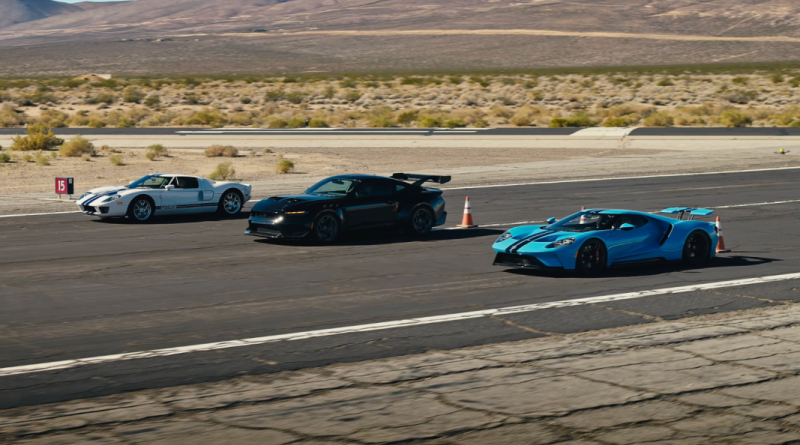 Ford Mustang GTD Beats Two Generations of Ford GT in Drag Race Showdown