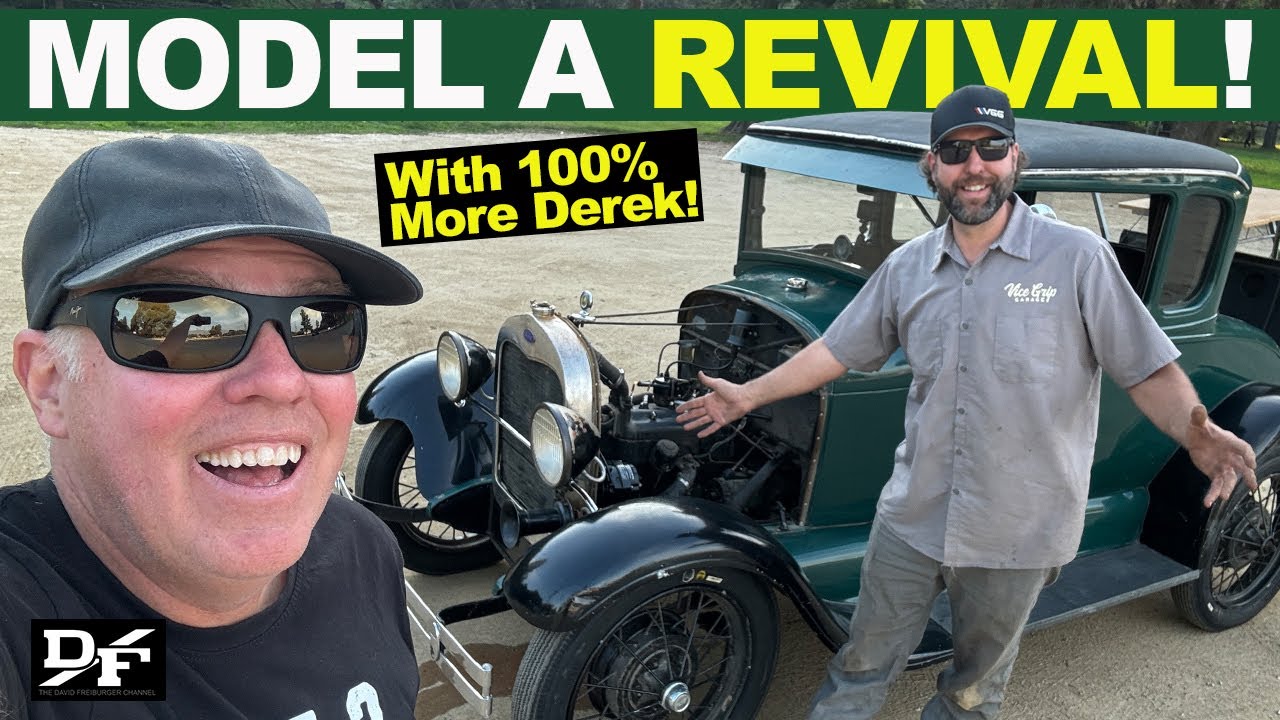 FREIBURGER’S 1929 MODEL A FORD IS RESCUED! A Killer Deal That’s Going To Need Some Love, And Wrenching With Derek from Vice Grip Garage!