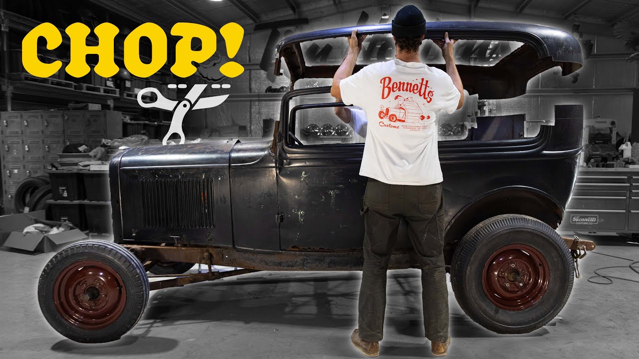 How to Chop An All-Original 1932 Ford Tudor: Chopping a True Survivor – This Untouched 1932 Ford Is Becoming A Hot Rod!