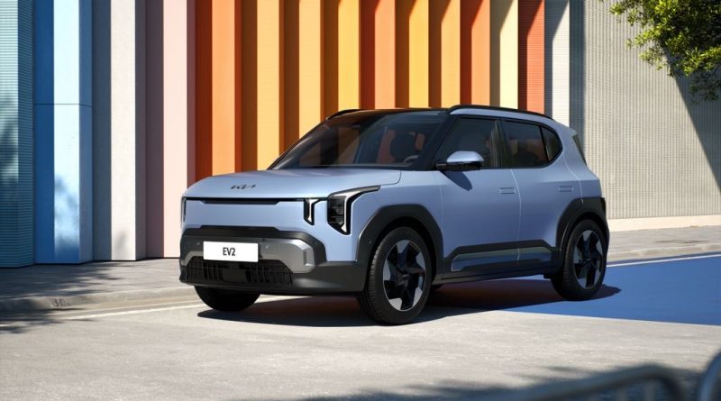 Kia EV2 Compact Electric Crossover Revealed