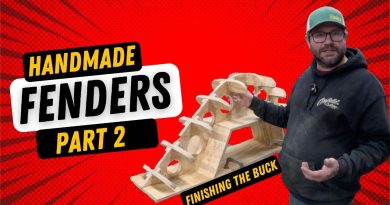 Making Fenders From Scratch With Cornfield Customs: Designing And Shaping The Buck – Fenders Part 2