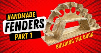 Making Fenders From Scratch With Cornfield Customs: Metal Shaping Starts With Wood… Fenders Part 1