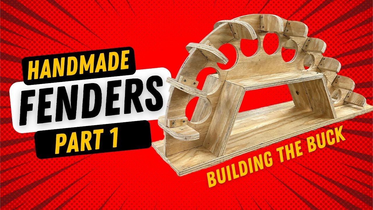 Making Fenders From Scratch With Cornfield Customs: Metal Shaping Starts With Wood… Fenders Part 1