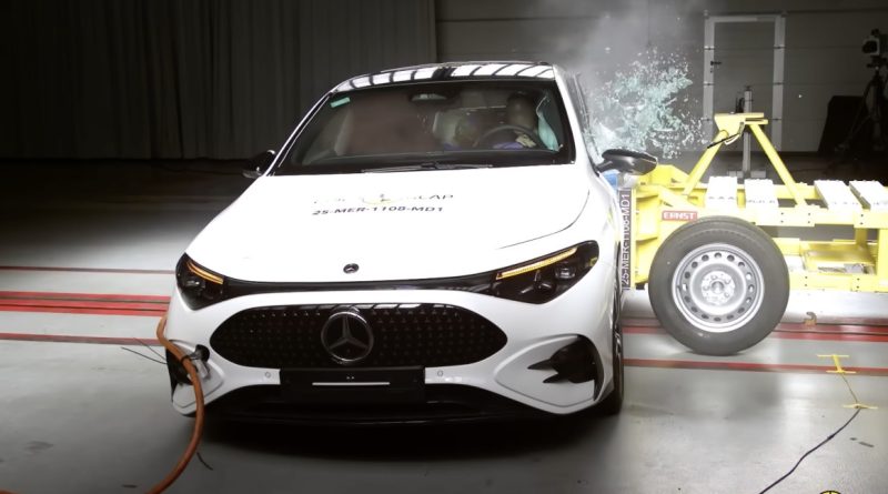 Mercedes CLA Edges Two Teslas to Become Europe’s Safest Car of 2025