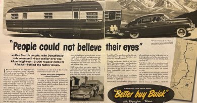 Overnight Stay in a 1955 Airstream Camp Trailer