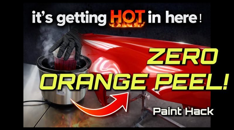 Paint And Body 101: How To Eliminate Orange Peel So You Can Paint Like A Pro! Kevin Tetz Walks Us Through The Process Paint And Body 101: How To Eliminate Orange Peel So You Can Paint Like A Pro! Kevin Tetz Walks Us Through The Process