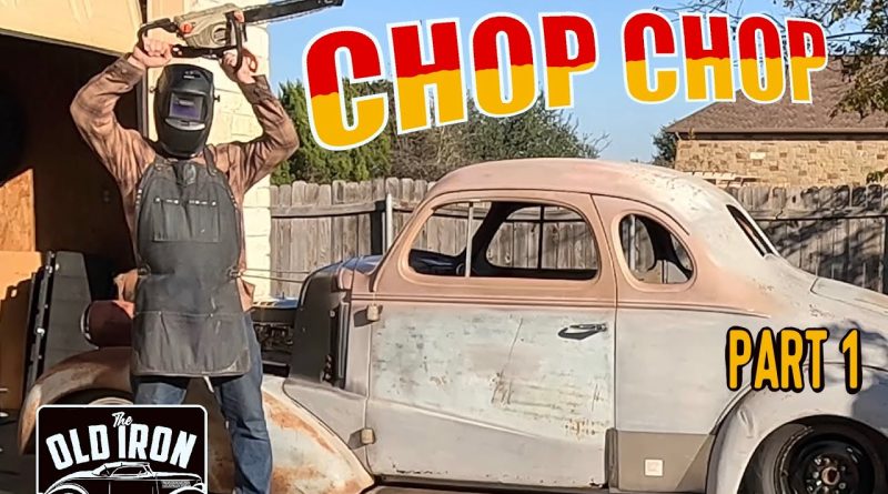 Ruined Or Remarkable? CHOP CHOP Part 1: How To Cut Up A Perfectly Good 1937 Chevrolet To Make It Shorter!