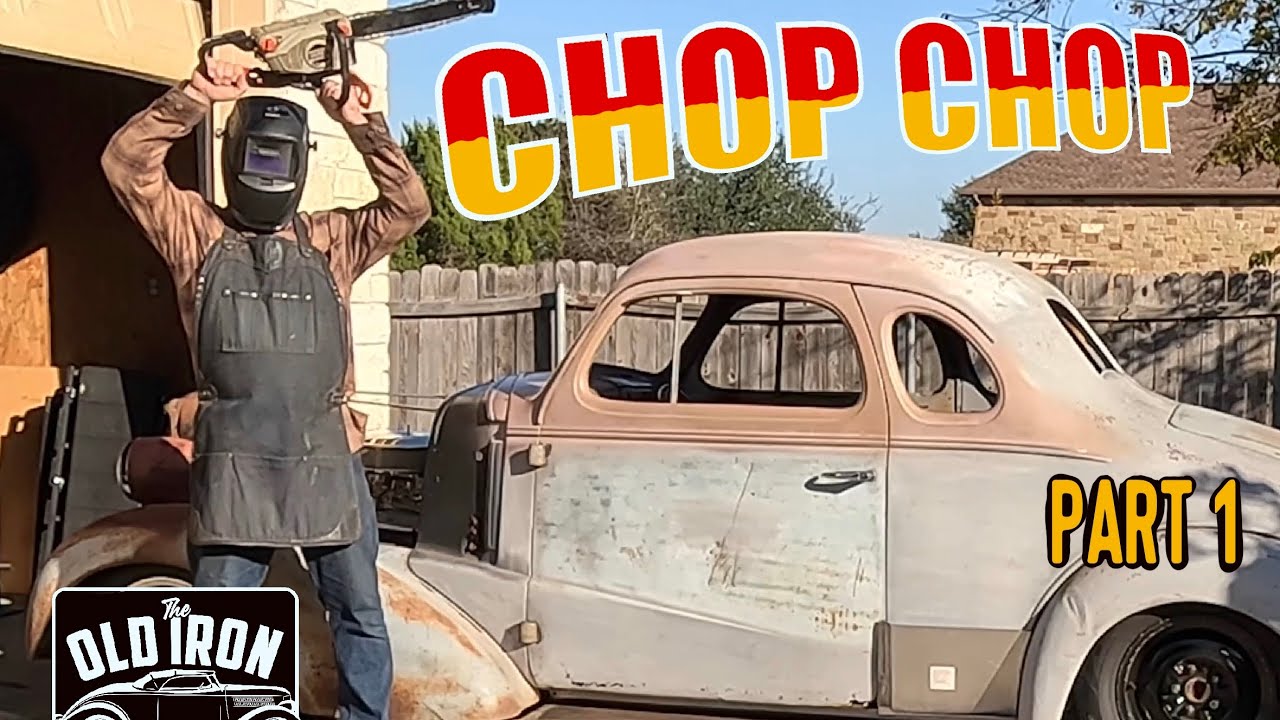 Ruined Or Remarkable? CHOP CHOP Part 1: How To Cut Up A Perfectly Good 1937 Chevrolet To Make It Shorter!