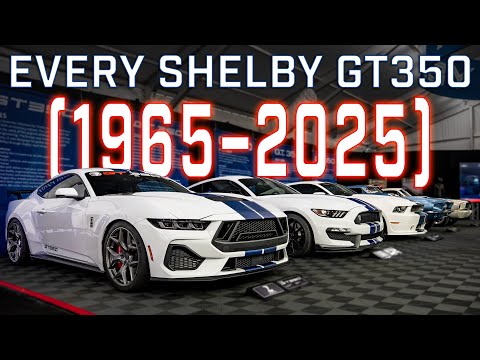 Shelby GT350 Evolution: 60 Years of Muscle Car Perfection