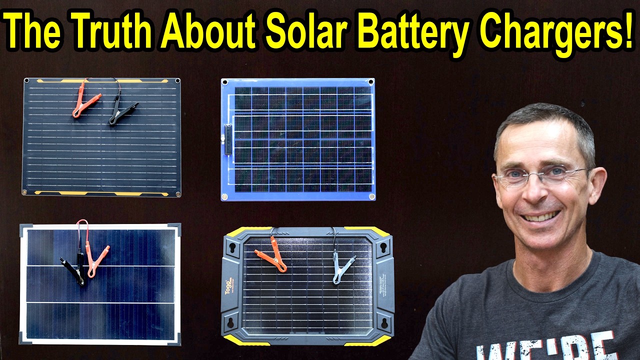 Solar Battery Chargers: Are They Worth Having? Can They Do Real Charging, Or Are They Just A Battery Tender?