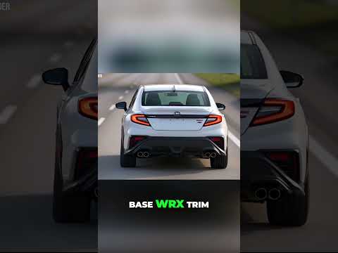 Subaru WRX Price Cut! 2026 Base Model Returns, Cheaper Than Ever!