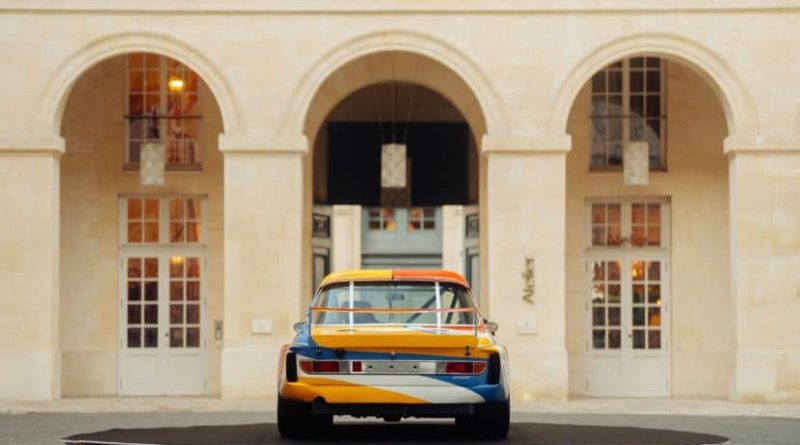 The Original BMW Art Car Visits Paris For Special Display